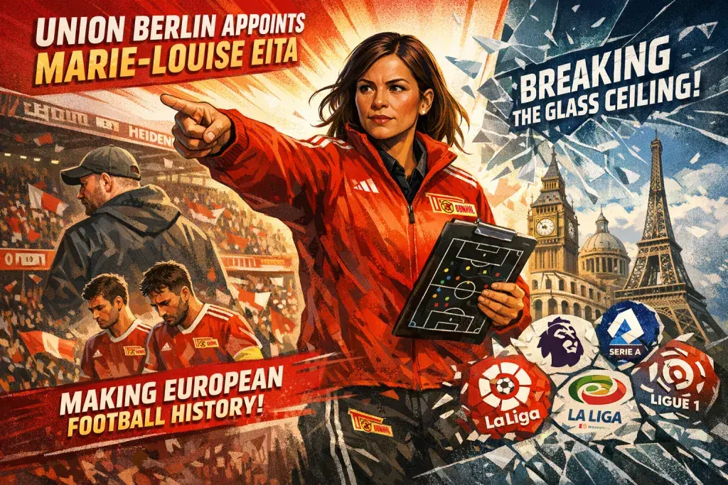 Union Berlin Appoints Marie-Louise Eita, Making European Football History